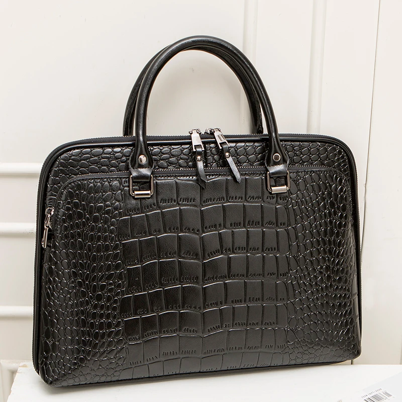 gagacia fashion office work handbags for woman business briefcase high quality leather handbag lady shoulder bags for women bag free global shipping