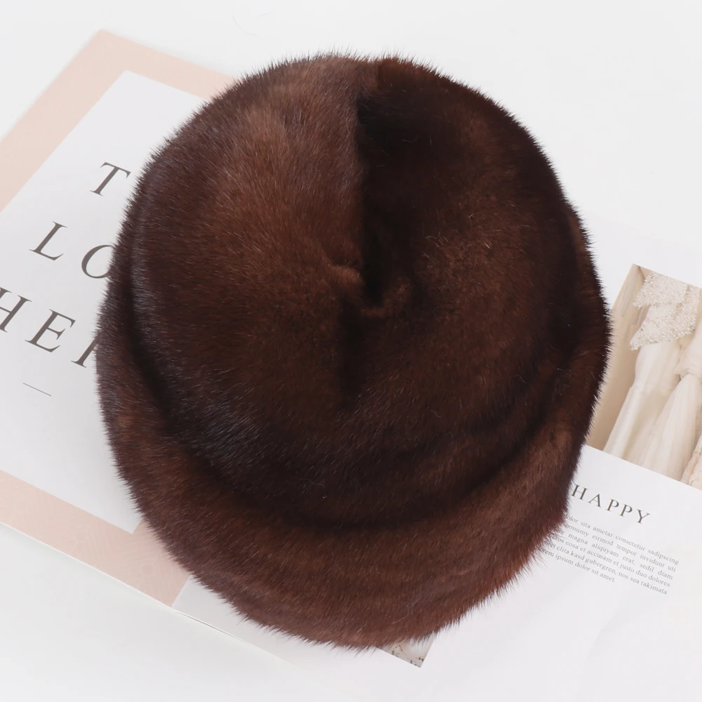 Новая зимняя шапка бомбер роскошные качественные шапки из натурального меха