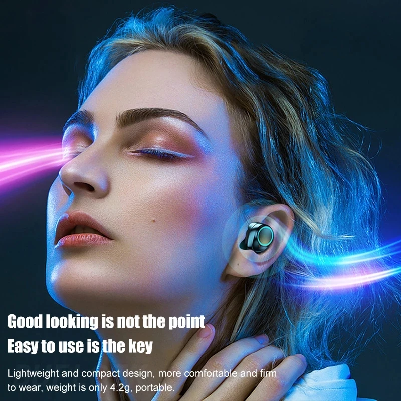 Bluetooth-стереонаушники TWS водонепроницаемые с зарядным футляром 3500 мА · ч |