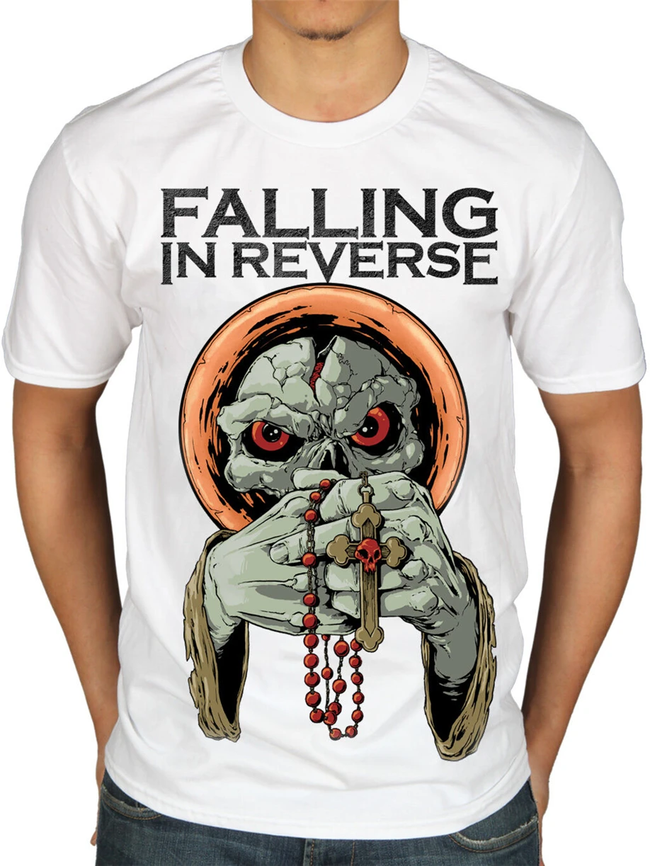 Футболка с надписью Falling In Reverse I'M No ST футболка Rock Ban Merch Ronnie Radke M Xl 2Xl 18Xl | Мужская