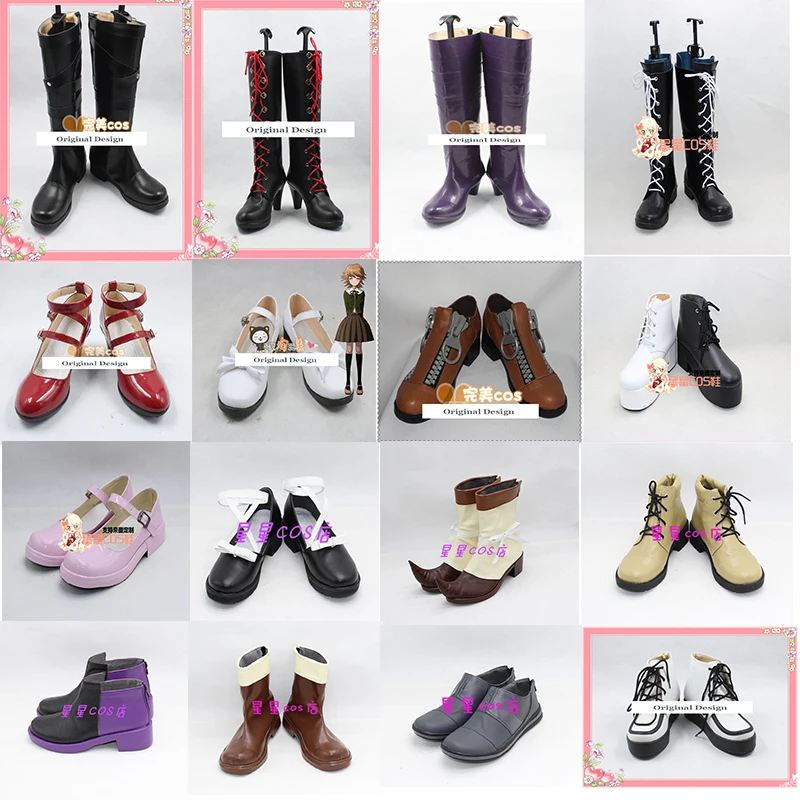 Ботинки Dangan Ronpa DanganRonpa Kiyotaka Ishimaru Ibuki Mioda Monaca Towa|Туфли| |