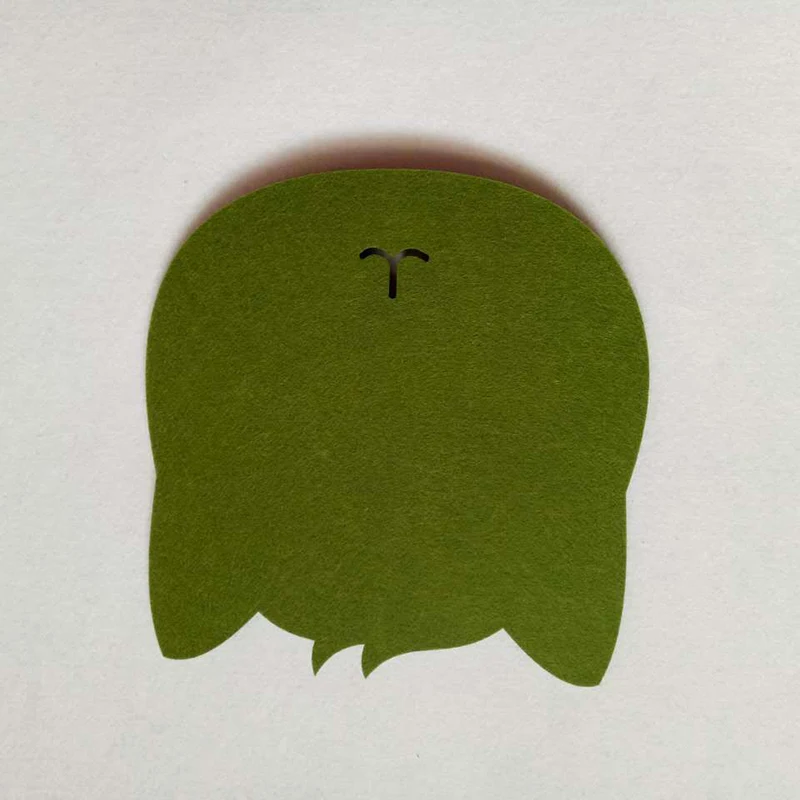 Горячая Распродажа яркие цветные войлочные коврики для мыши с мультяшным котом 20