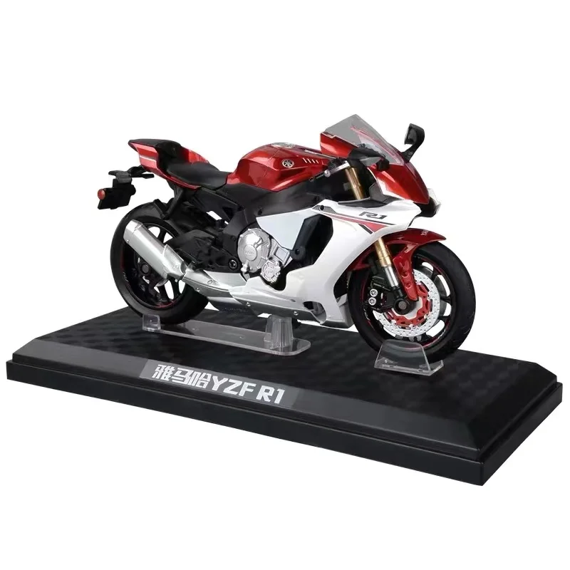 Модель литая под давлением мотоцикла Yamaha YZFR1 коллекционная Игрушечная модель