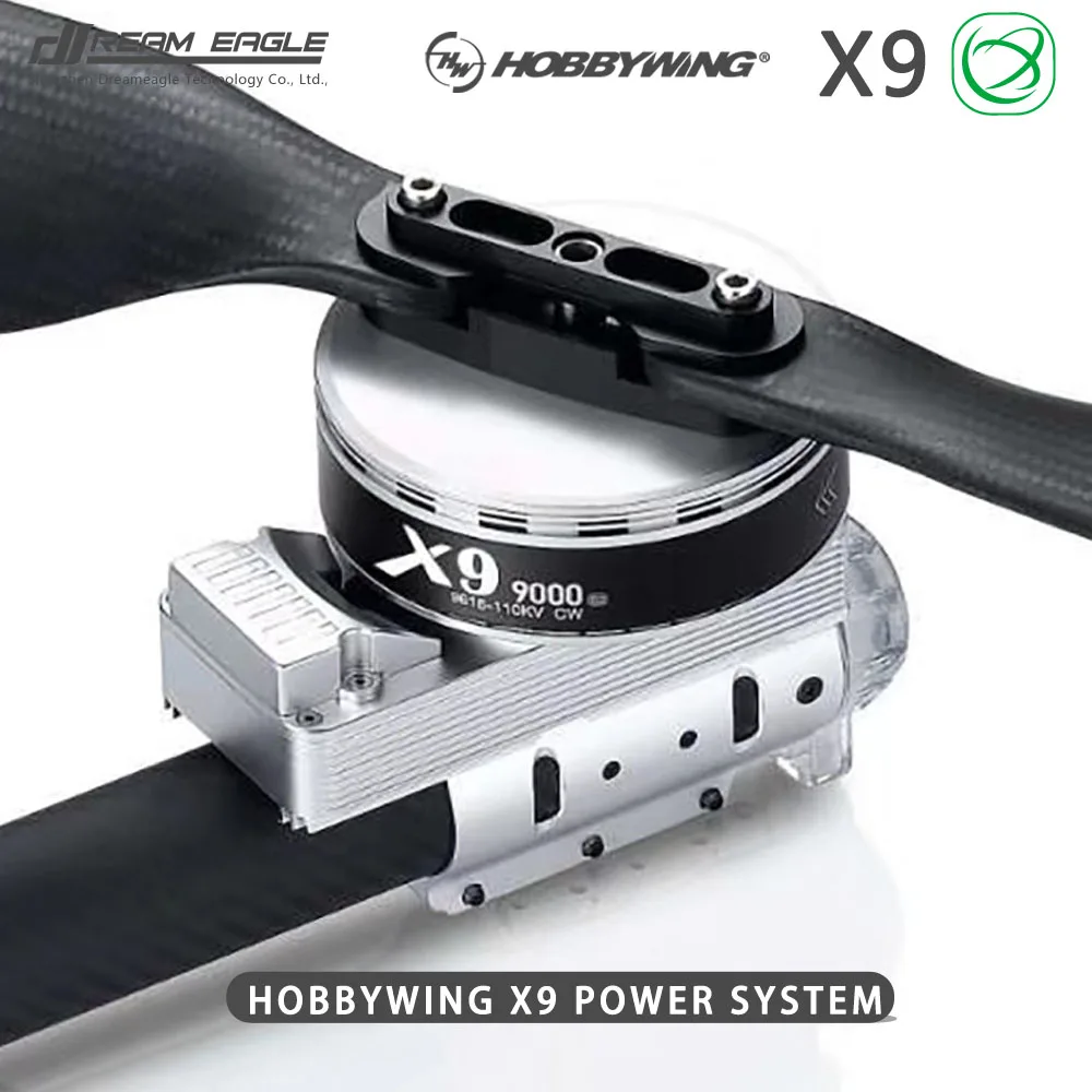 Hobbywing X9 силовая система для сельскохозяйственных дронов, двигательная система двигателя, ESC, 3090 Пропеллер и крепление двигателя