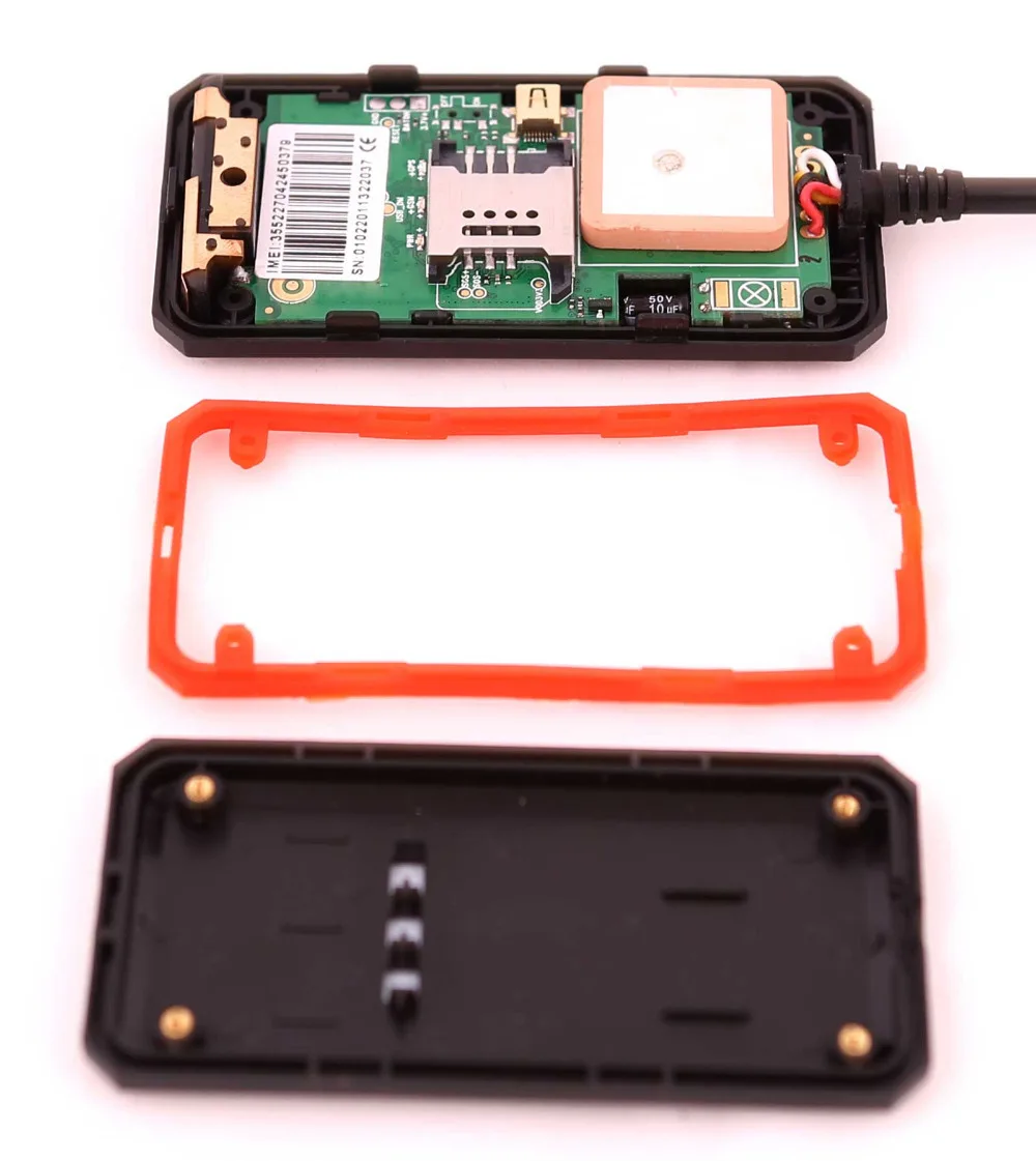 Четырехдиапазонный GPS GSM GPRS sms-трекер gps-трекер в реальном времени GT003