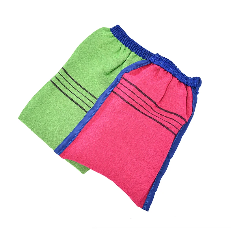 

1pc Shower Spa Exfoliator Two-sided Bath Glove Body Cleaning Scrub Mitt Rub Dead Skin Removal Magic Peeling Glove