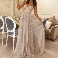 vwedding dresses 2020 lace up sweep train sweetheart off the shoulder vestidos de novia shiny wedding gown bridal dress marriage