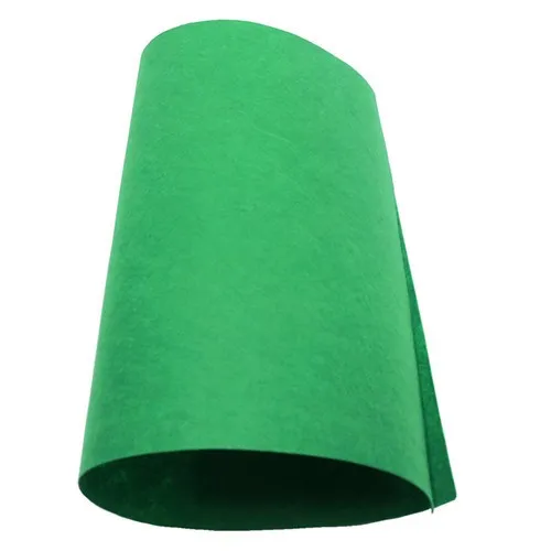 green 1 шт. 40*50 см войлочная ткань DIY ремесло для детей ручной работы войлочные листья цветы шитье войлочная шерсть декорированная кукла рождественский скрапбук войлок - Цвет: green