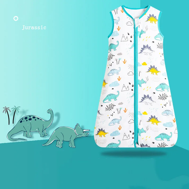 

Summer thin baby vest pajamas Sleeveless baby girl anti-kick quilt Children sleeping bag blanket newborn baby boy blankets