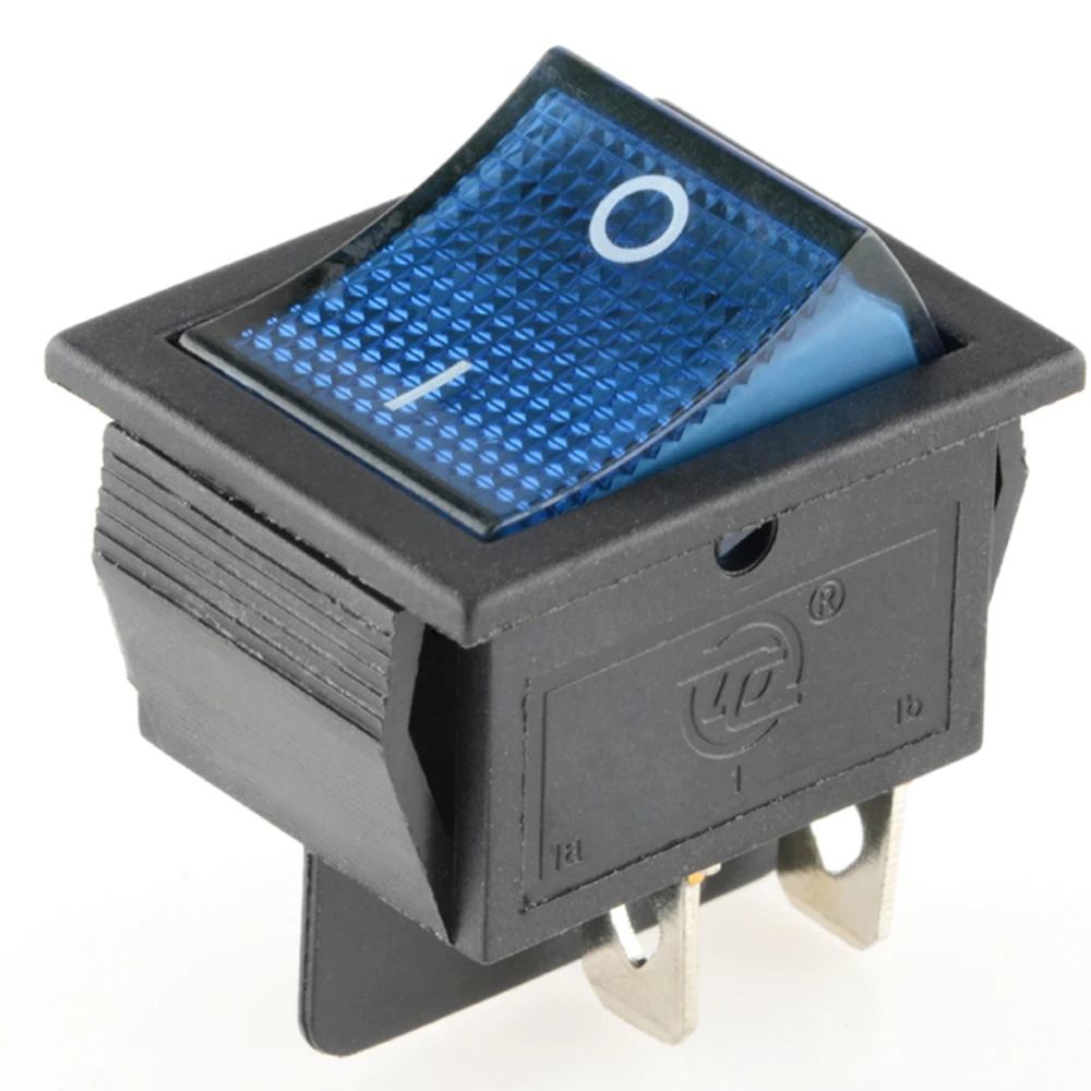 Kcd4 клавишный выключатель 2 положения 4-контактное/6-контактное электрическое оборудование светильник елем питания 16 А 250 В переменного тока/20 А 125 В переменного тока