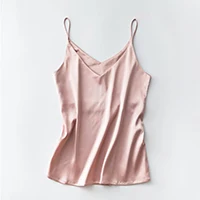 PINK Стиль ИМИТИРОВАННАЯ шелковая ткань атласный ремень bei heart · traeh shan Женская свободная и Базовая рубашка больших размеров Верхняя одежда Нижнее белье Топ - Цвет: PINK