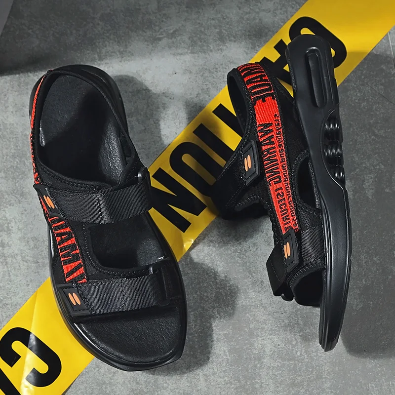

Samool Shoes Mens Sandals Beach Outdoor Men Rubber Sandal Sandalias Shoes Summer Shoe Sandale De Plage Dress Roman Walking