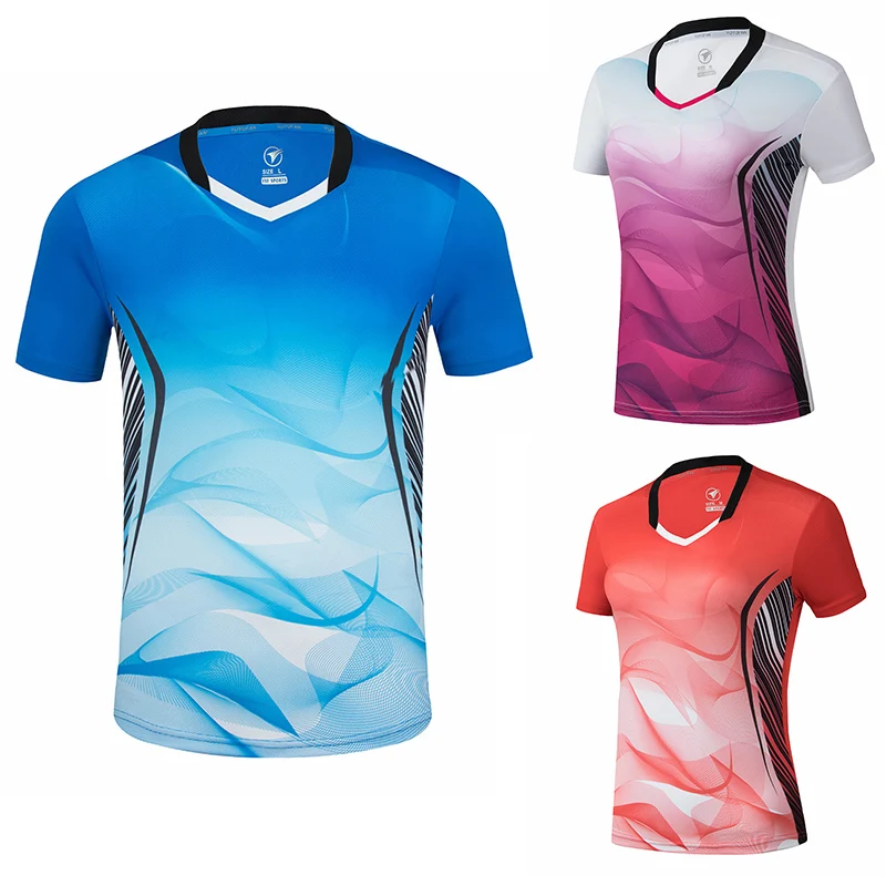 

New sport Badminton t shirts Men/ Women, Gym jogging shirts badminton sleeve shirts ,Table Tennis shirts sporting Running shirt
