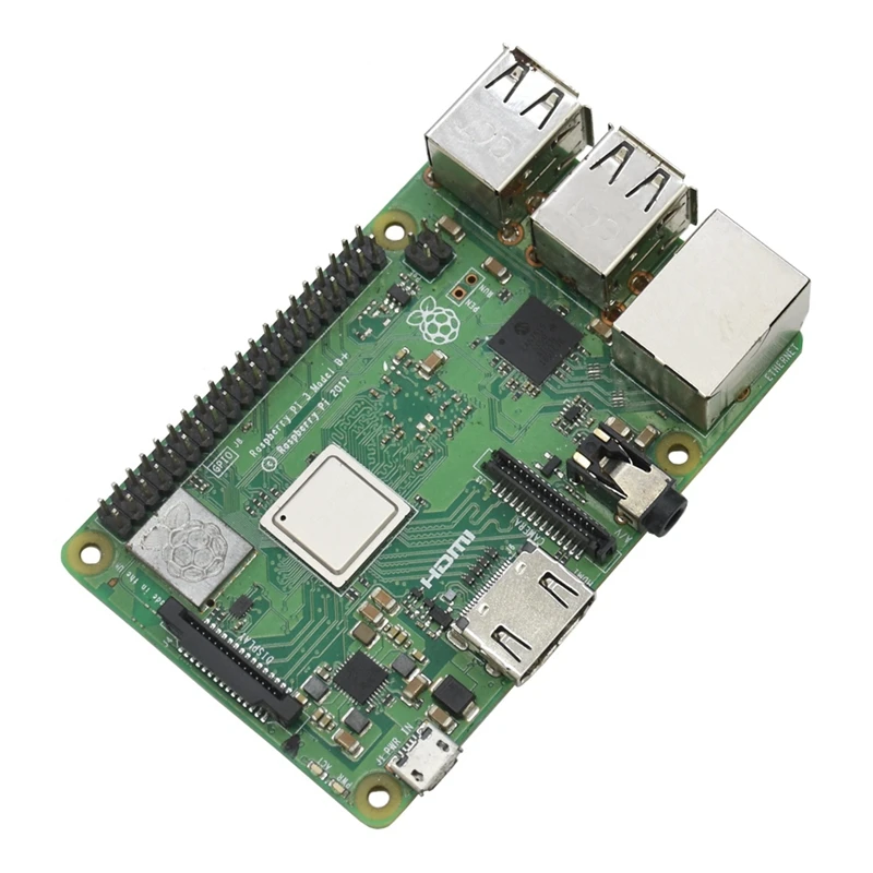 4 в 1 для Raspberry Pi 3 Модель B +(Plus) плата + корпус Abs адаптер питания 5 В 3A комплект