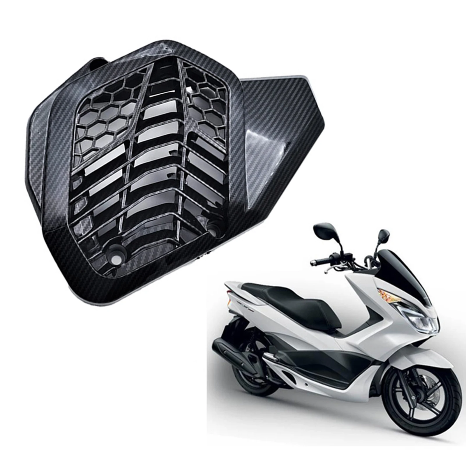 

Черная крышка панели радиатора, боковая решетка радиатора для HONDA PCX150 ADV150, аксессуары