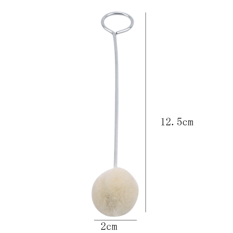10pcs Leather Craft Wool Dye And Finish Applicator Kit Tool DIY Ball Alcohol Hair Brush | Дом и сад