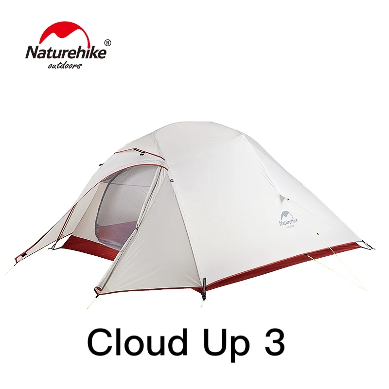 Туристическая палатка Naturehike Cloud Up Series 1 2 3 Ультралегкая уличная обновленная
