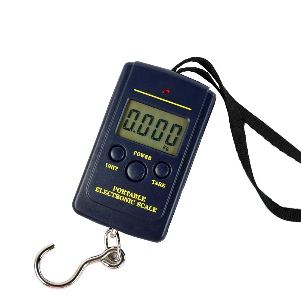 Высокоточные электронные весы до 40 кг подвесные цифровые для рыбалки с