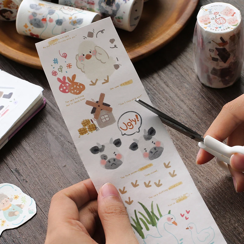 История 1 шт. \ DIY милый креативный Забавный винтажный декоративный альбом дневник