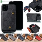 Магнитный чехол для iPhone 11, 12 Pro Max, Mini, Apple XR, X, XS MAX, 7, 8, SE, 6, 6S Plus, с двойной пряжкой