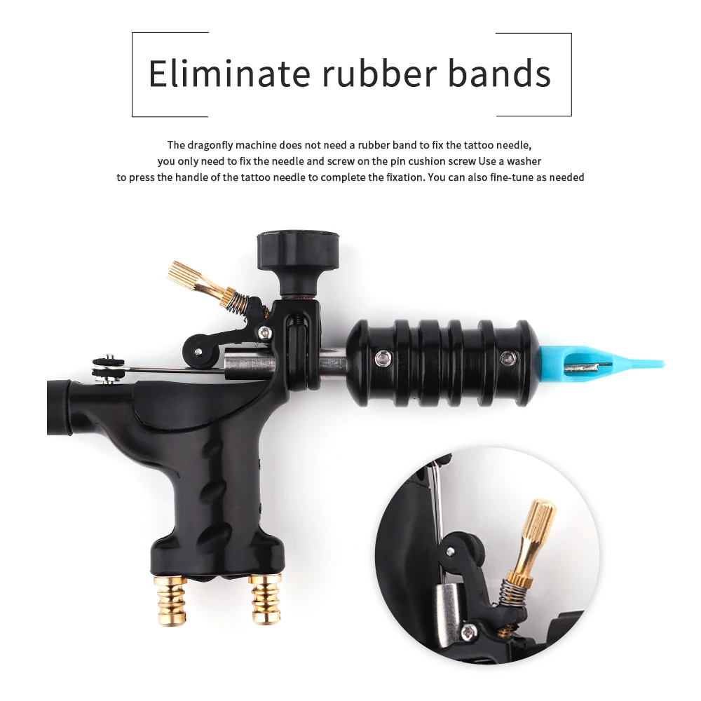 Полный набор для татуировки 1 шт. тату-машинка пистолет мини-источник питания