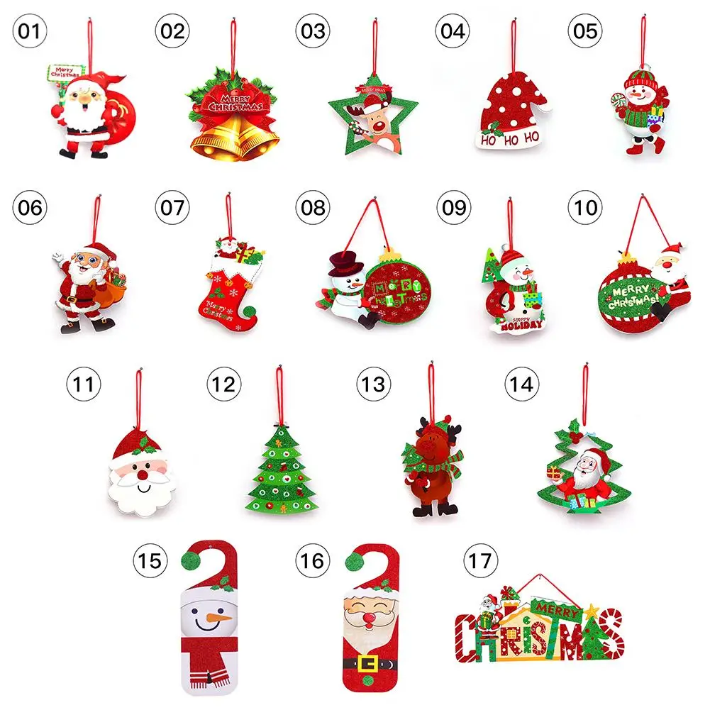 Рождественское украшение пузырьковый снеговик колокольчик Санта