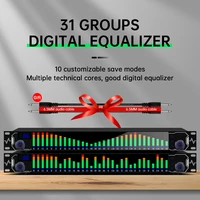 graphic equalizer 31 band audio digital effect controller pro ecualizad processor stage and karaoke equalizadores with squelch
