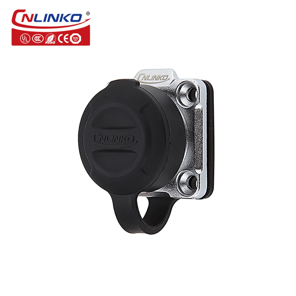 CNLINKO 4 Pin Bulkhead Speaker Wire Waterproof Aviation Connector Male Female Power Cord With Zinc Alloy | Обустройство дома