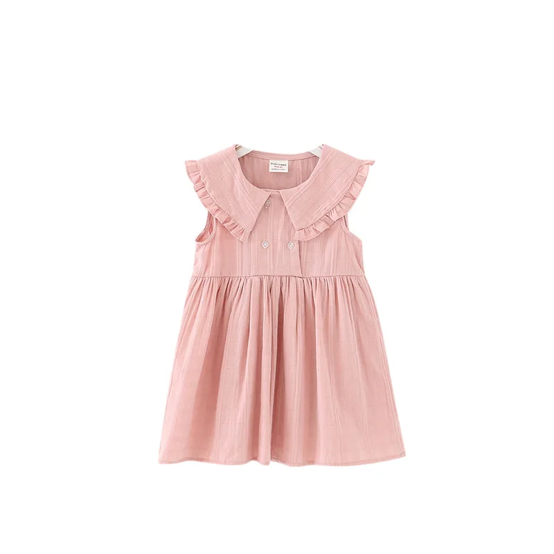 Платье для маленьких девочек 2020 Модное детское платье Летнее Детское с цветочным