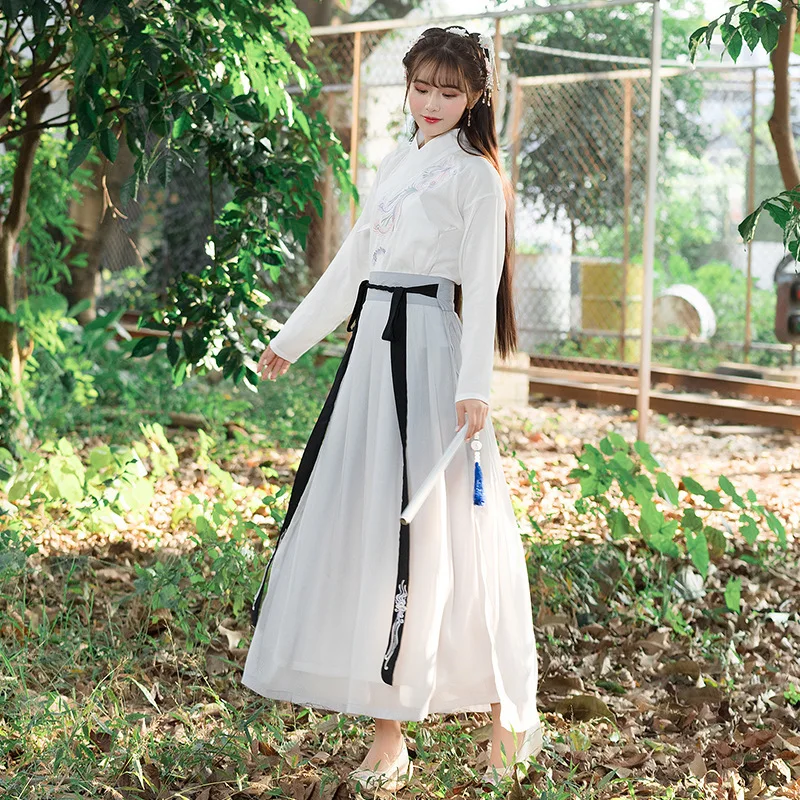 Женский костюм для традиционных танцев Hanfu восточных фестивалей Народной феи