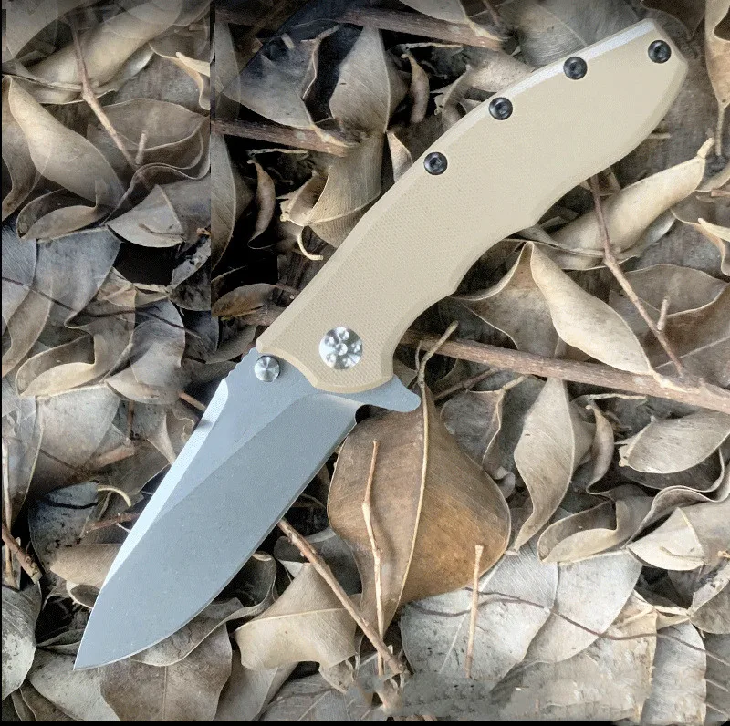 Складной нож ZT карманный складной с шарикоподшипником лезвие 9CR13MOV рукоятка G10