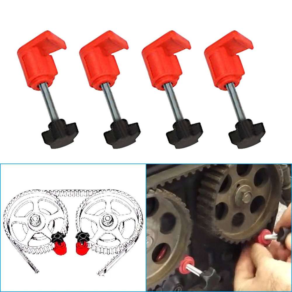 

9 Pcs Cam Camshaft Lock Holder Car Engine Timing Locking Tool double/single camshaft retainer timing belt Car Accessories