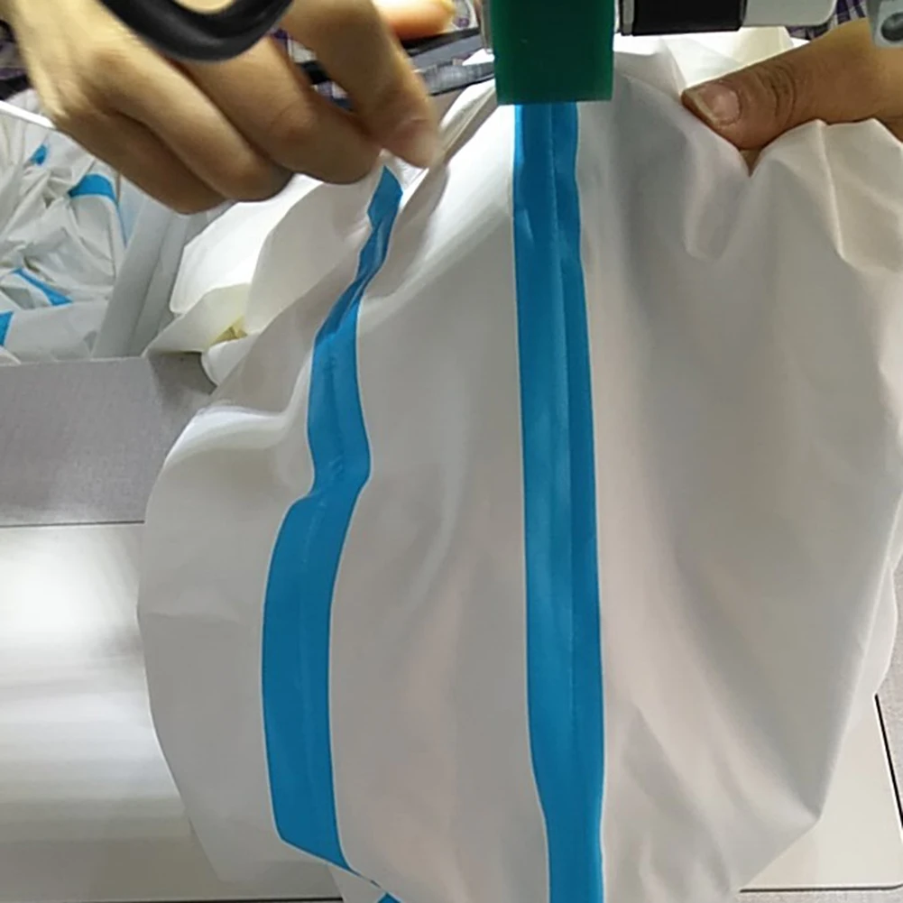 Одноразовые цельные комбинезоны с капюшоном пылезащитный - Цена: 