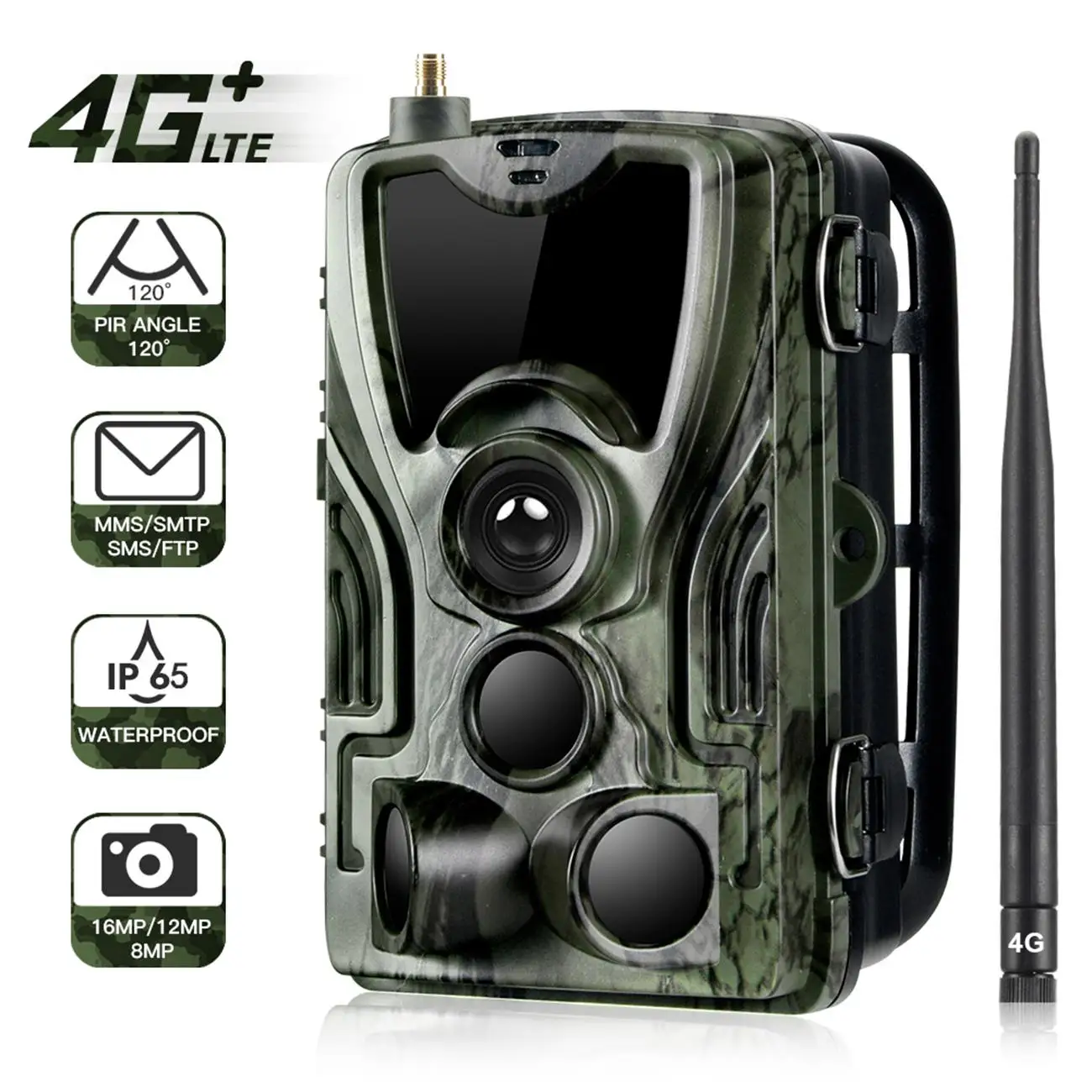 

4G Hunting Trail Camera MMS 20MP 1080P Wireless Cellular Wildlife Cameras 0.3s Infrared Surveillance Cam Night Vision Photo Trap