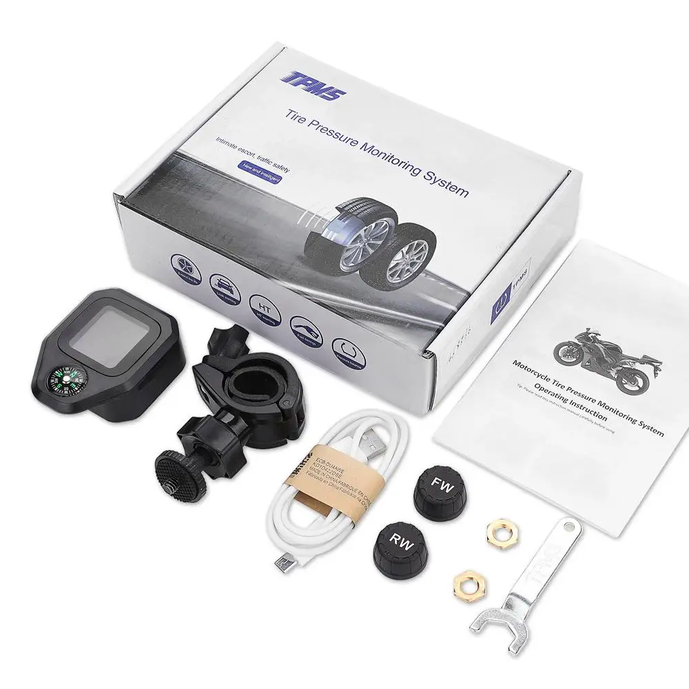 2020 сигнализация давления в шинах TPMS 2 шт. датчик направления компас шины для