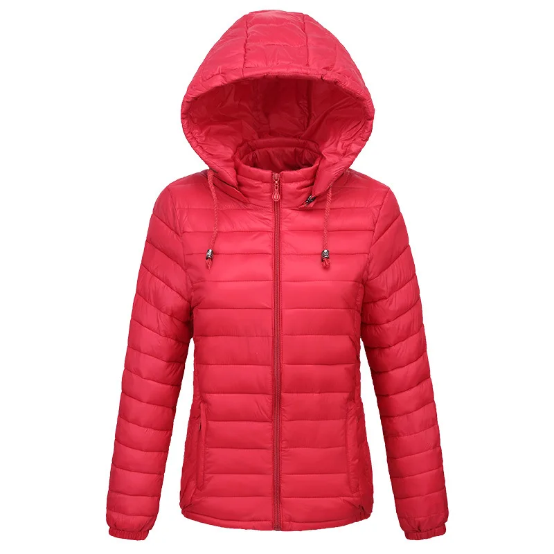 Модный хлопковый женский тонкий пуховик большого размера хлопковое пальто с