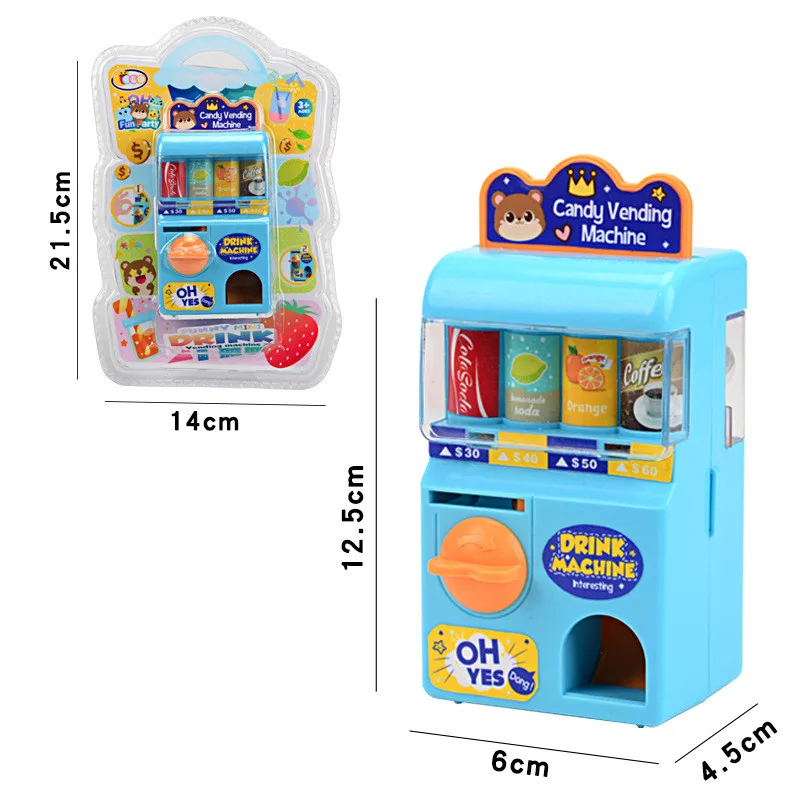 

Baby Kids Toys Children Simulated Sound Vending Machine Kit Pretend Play Education Toy Birthday Christmas Gifts For Children