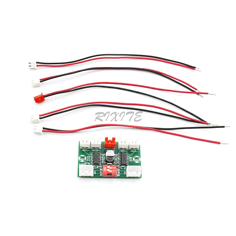 Плата цифрового усилителя звука Mini PAM8403 DC5V 4 канала DIY 3 Вт * стерео усилитель с