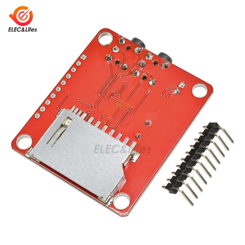 VS1053 VS1053B MP3 модуль со слотом для SD-карты Ogg Запись в реальном времени 12 288 МГц