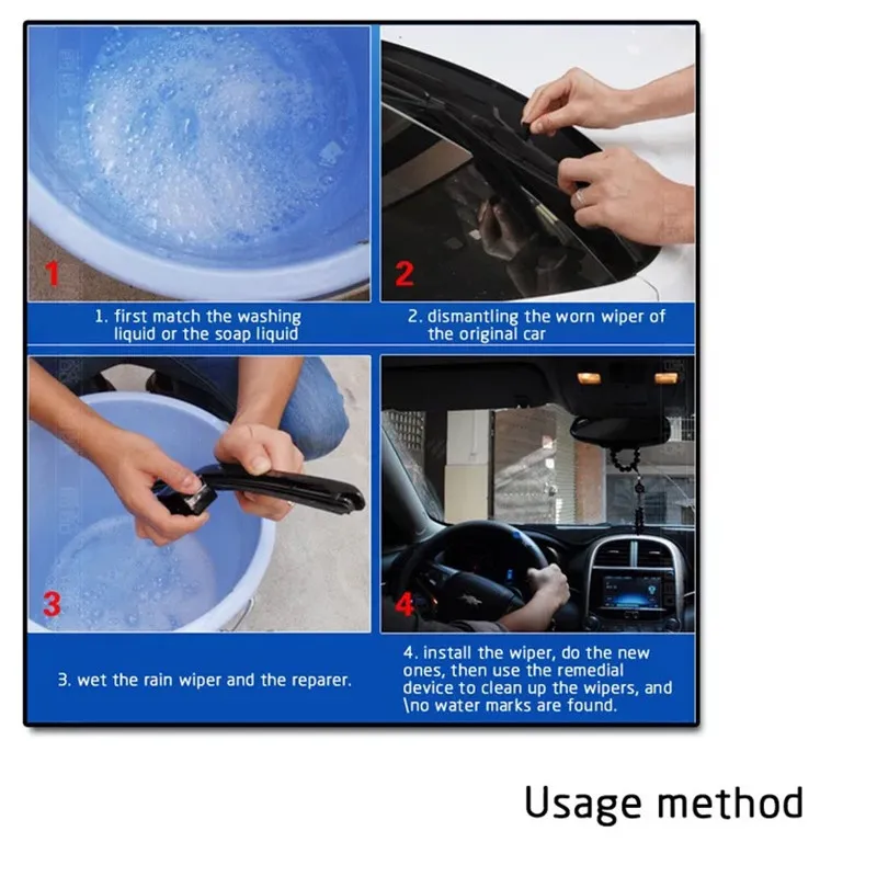 Щетка стеклоочистителя для лобового стекла автомобиля инструмент ремонта mustang