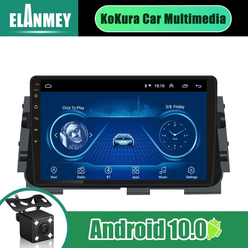 9 дюймов сенсорный экран 2Din автомобильное радио Android 10 0 мультимедиа авторадио