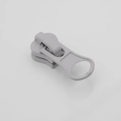 Light gray Meetee 20 шт 5# Смола молния голова Толстая карамельный цвет молния тянуть слайдер DIY ремонт подушки одеяло сумки для кровати швейная одежда ZT005 - Цвет: Light gray