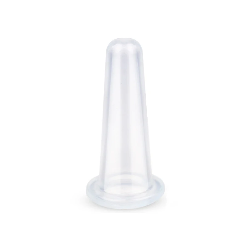 Силиконовый массажный набор 2 чашечки для лица мини массаж тела помощник по уходу