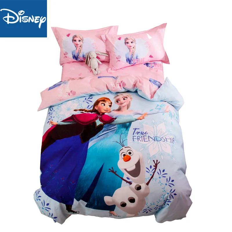 Комплект постельного белья Холодное сердце Эльзы королевский комплект розового