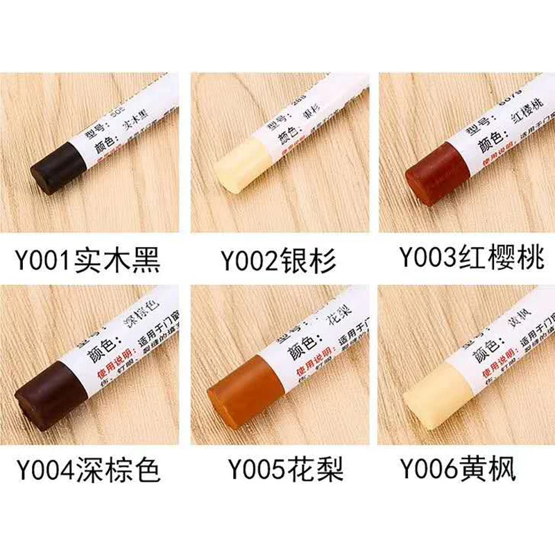 

Wood Repair Kit Furniture Paint Floor Repair Floor Wax Crayon Scratch Patch Paint Pen Wood Composite Repair Material