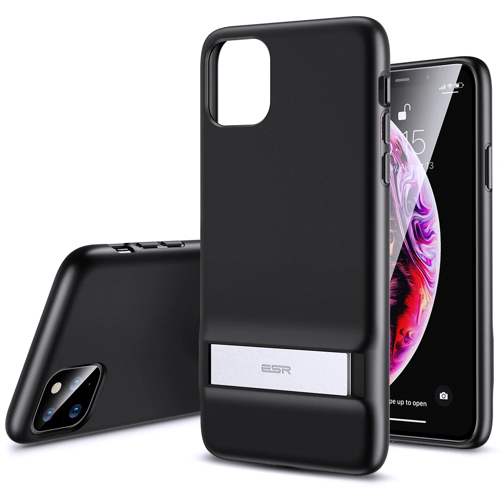 ESR чехол для телефона для iPhone 11 11 Pro 11 Pro Max чехол Вертикальная и горизонтальная подставка металлический чехол с подставкой для iPhone 11