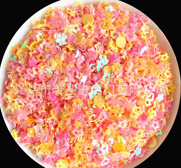 12 г/лот Slime Подвески ПВХ DIY Морская звезда оболочки шарма сердца для Slime наполнители Подвески UV шармы - Окраска металла: y
