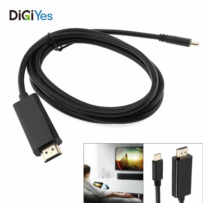 USB C Type к HDMI адаптер 3 1 папа Женский Кабель для ноутбука устройств с портами |