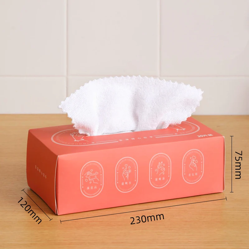 Кухонные тряпки JOYBOS для уборки бытовые съемные водопоглощающие не прилипающие к