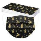 10 шт., одноразовые маски-кариллы для взрослых